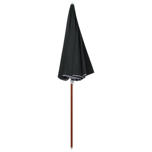 vidaXL Garden Parasol | Anthracite | Polyester, Steel | Large