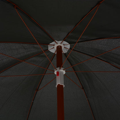 vidaXL Garden Parasol | Anthracite | Polyester, Steel | Large