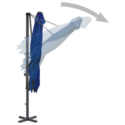 vidaXL Cantilever Garden Parasol | Azure blue
