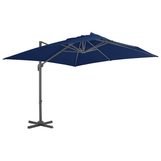 vidaXL Cantilever Garden Parasol | Azure blue