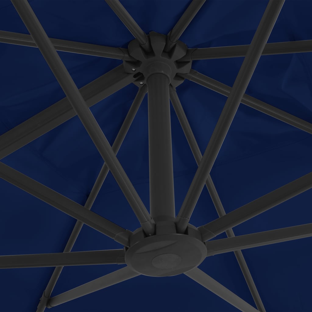 vidaXL Cantilever Garden Parasol | Azure blue