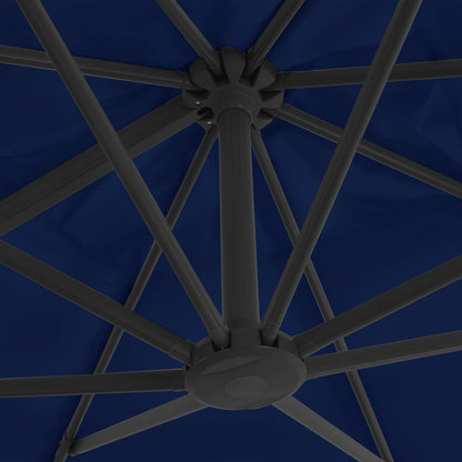 vidaXL Cantilever Garden Parasol | Azure blue