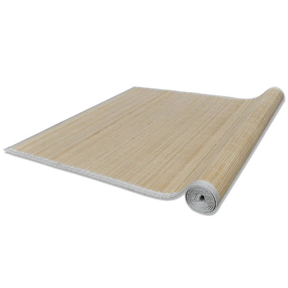 vidaXL Rectangular Natural Bamboo Rugs 2 pcs 120x180 cm