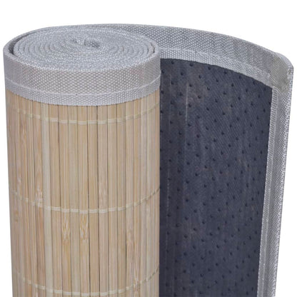 vidaXL Rectangular Natural Bamboo Rugs 2 pcs 120x180 cm