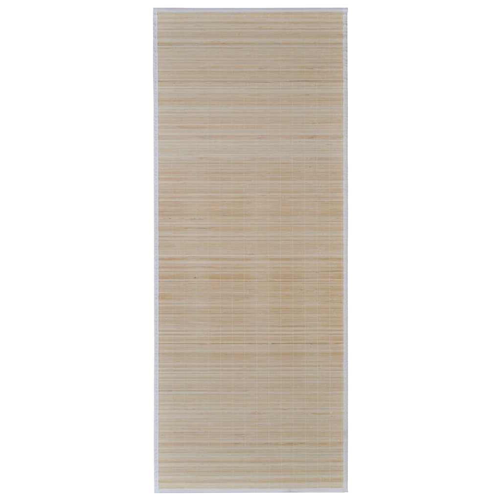 vidaXL Rectangular Natural Bamboo Rugs 4 pcs 120x180 cm