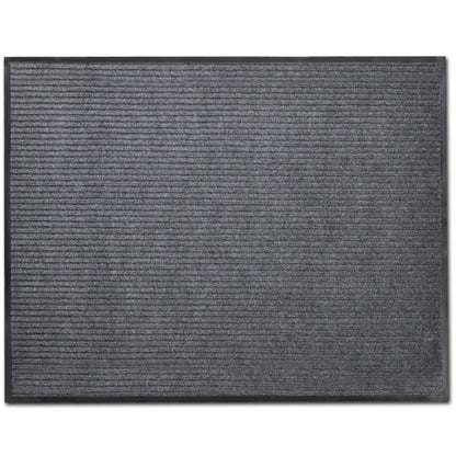vidaXL PVC Door Mats 2 pcs Grey 90x60 cm