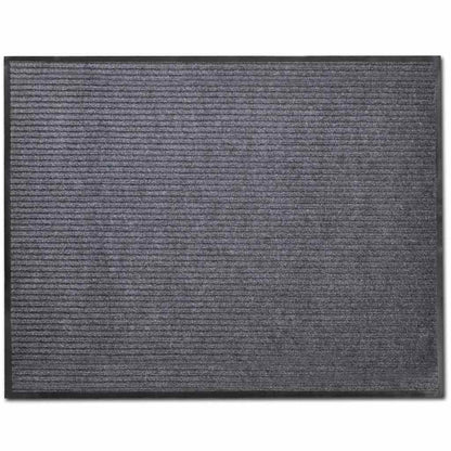 vidaXL PVC Door Mats 4 pcs Grey 90x60 cm