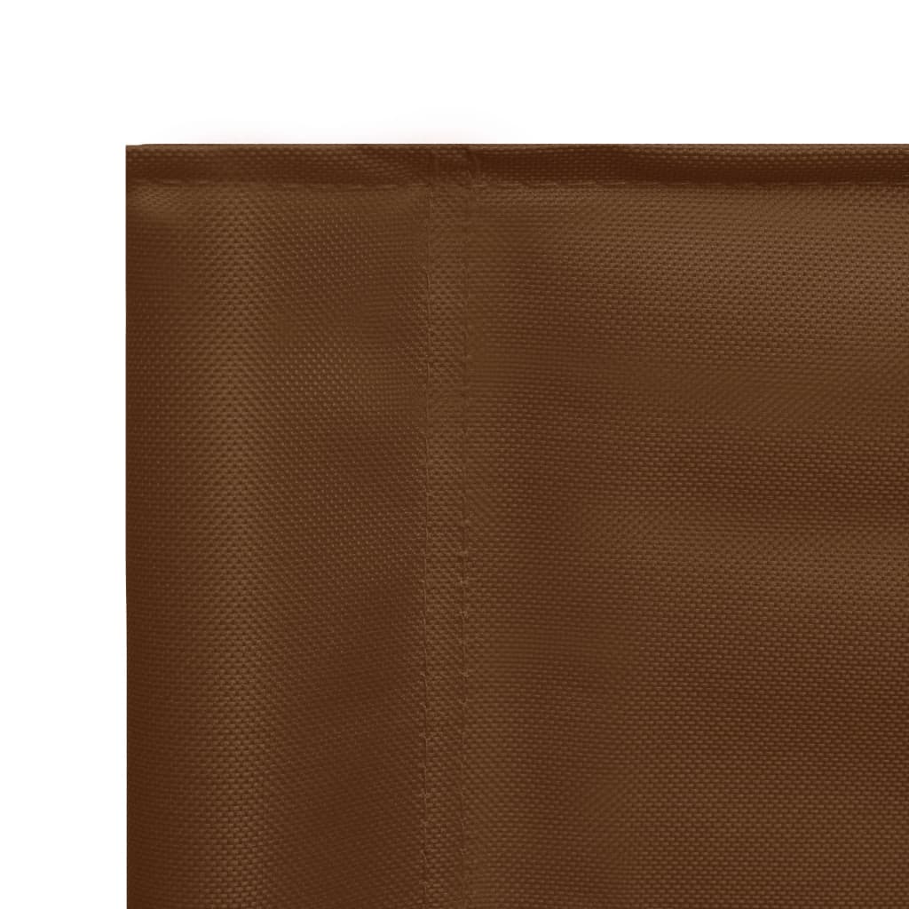 vidaXL Director's Chairs 2 pcs Steel Brown