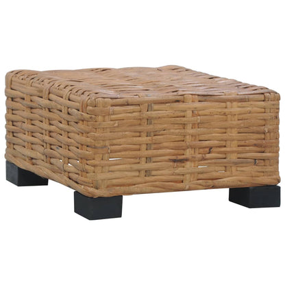 vidaXL Coffee Table | Natural Rattan Brown and Black