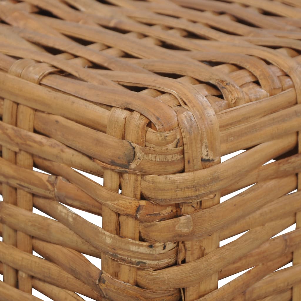 vidaXL Coffee Table | Natural Rattan Brown and Black