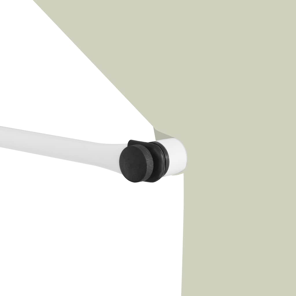 145833 vidaXL Manual Retractable Awning 100 cm Cream