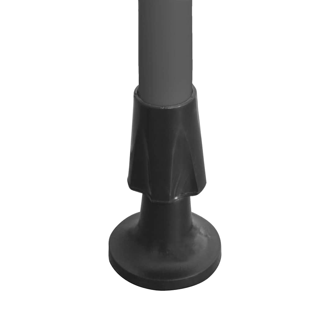 vidaXL Manual Retractable Awning with LED 300 cm Orange and Brown