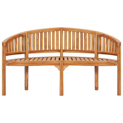vidaXL Garden Bench | Teak | Teak wood | 151 cm wide | Hardwood | Garden Bench