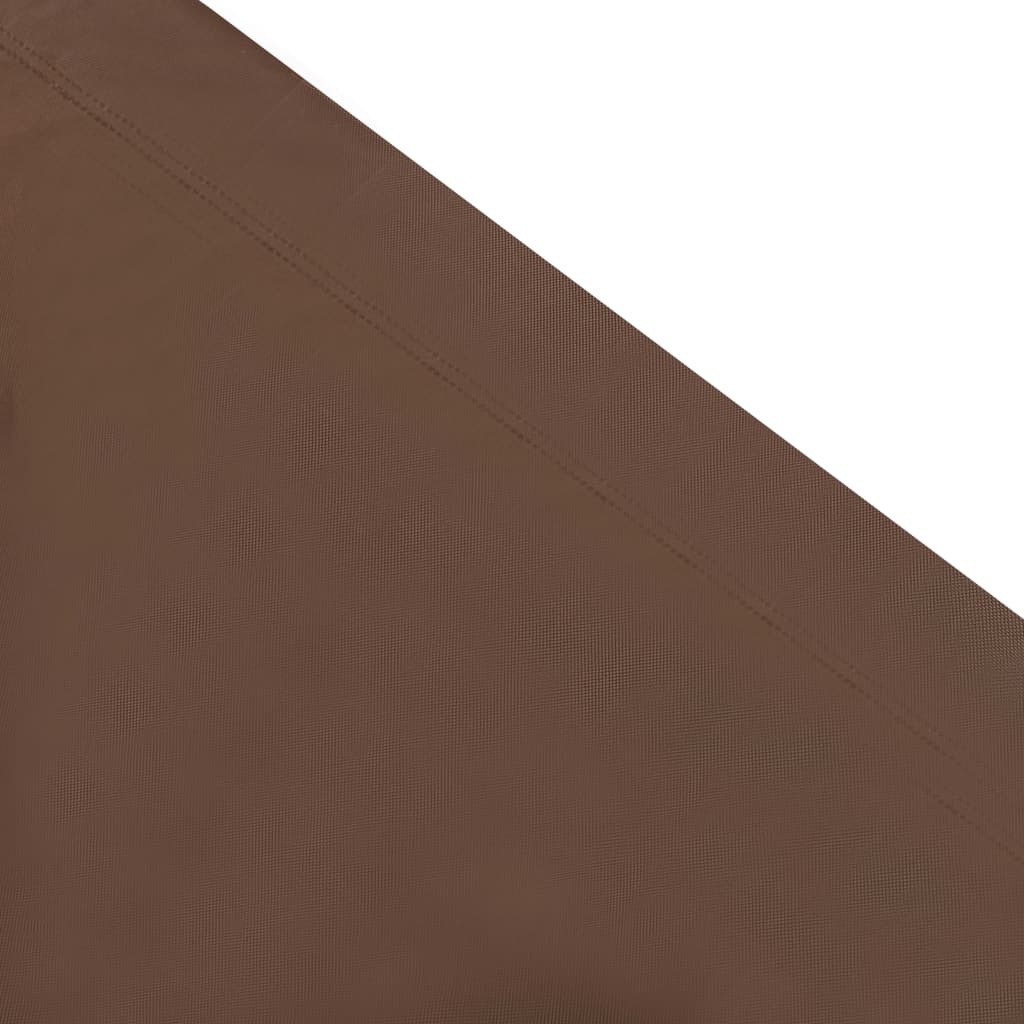 vidaXL Sun Lounger | Brown | Oxford fabric | Double | Durable | Chaise Lounge