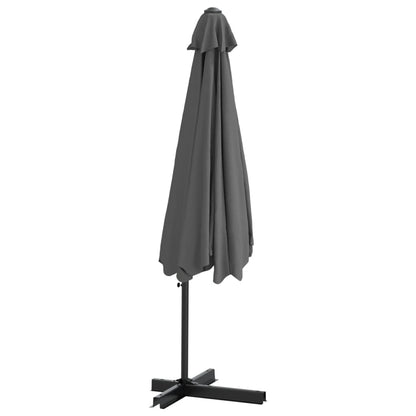 vidaXL Garden Parasol with Steel Pole 300 cm Anthracite