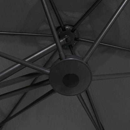vidaXL Garden Parasol with Steel Pole 300 cm Anthracite