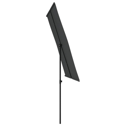 vidaXL Garden Parasol with Aluminium Pole 2x1,5 m Anthracite