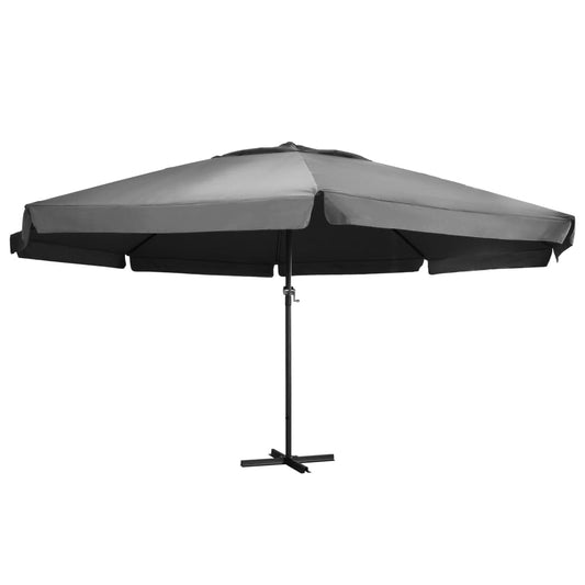 vidaXL Garden Parasol | Anthracite | Polyester, Aluminium, Steel