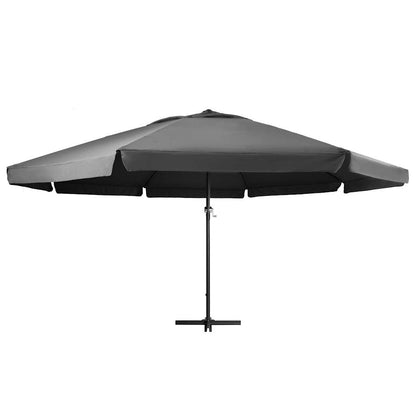 vidaXL Garden Parasol | Anthracite | Polyester, Aluminium, Steel