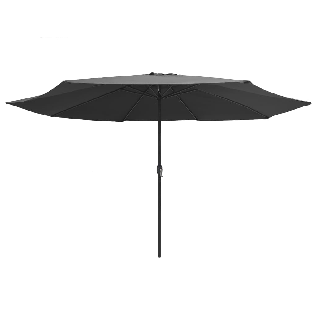 vidaXL Garden Parasol | Anthracite | Polyester, Metal | Large | Tiltable