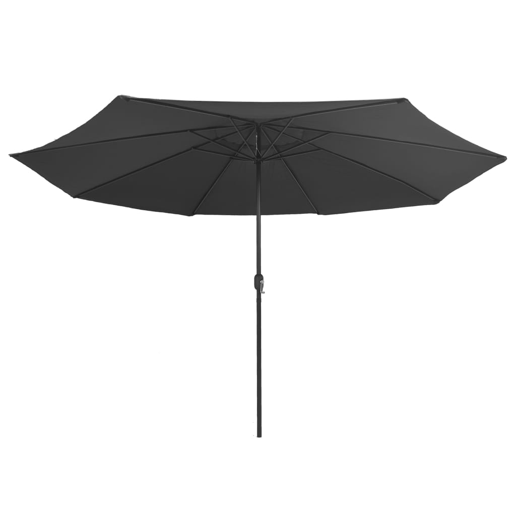 vidaXL Garden Parasol | Anthracite | Polyester, Metal | Large | Tiltable