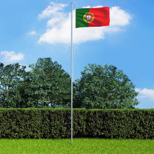146057 vidaXL Portugal Flag 90x150 cm