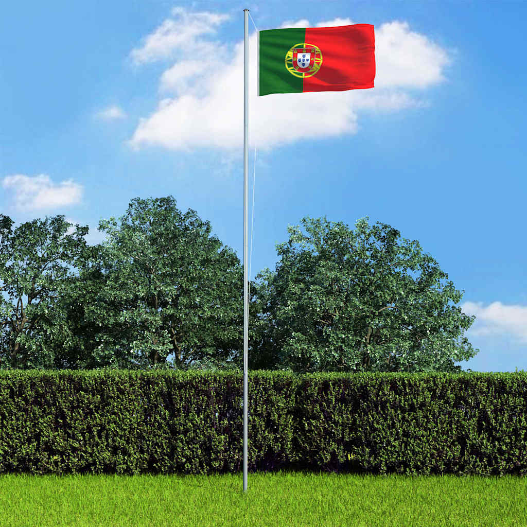 146057 vidaXL Portugal Flag 90x150 cm
