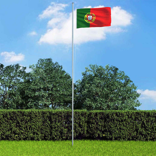 146057 vidaXL Portugal Flag 90x150 cm