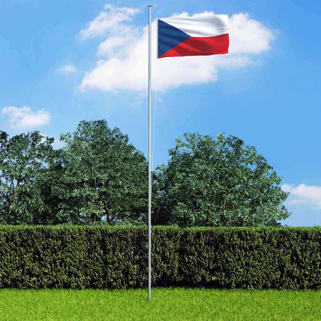 146062 vidaXL Czech Flag 90x150 cm