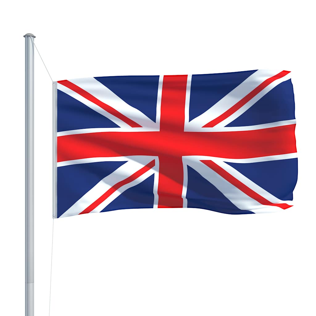 146063 vidaXL UK Flag 90x150 cm