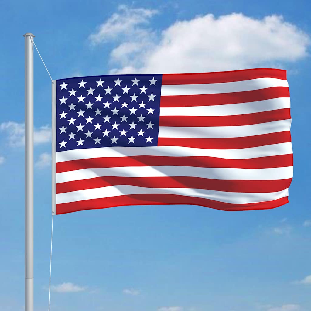 146064 vidaXL US Flag 90x150 cm