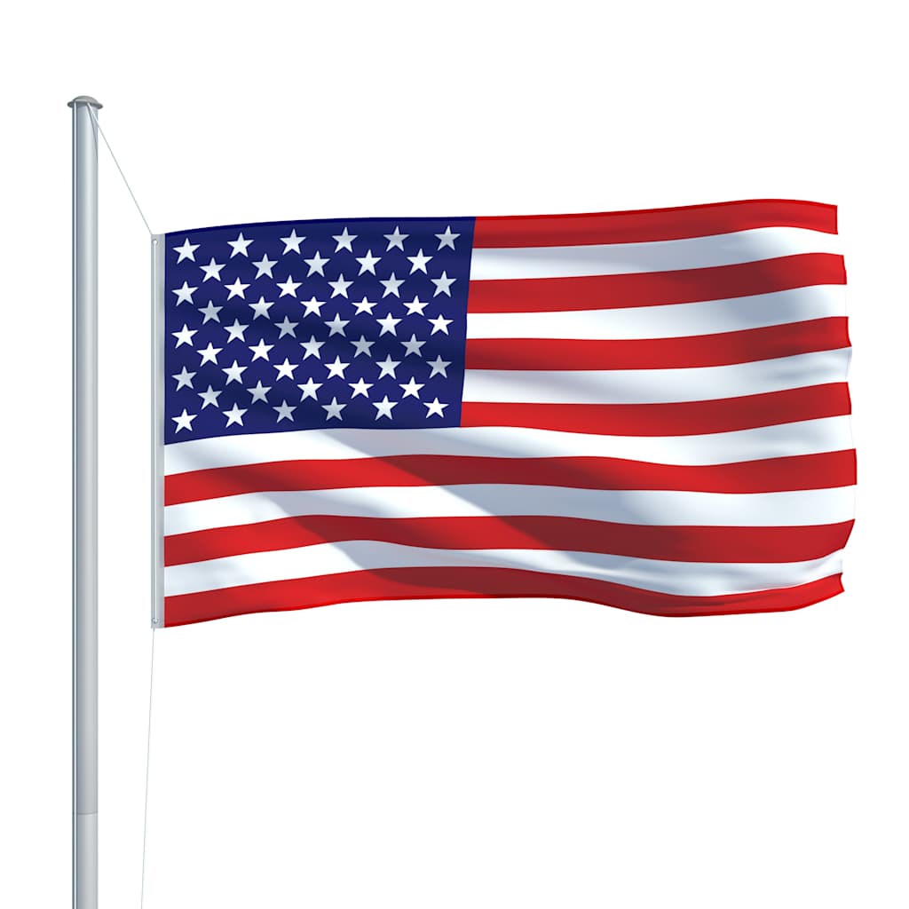 146064 vidaXL US Flag 90x150 cm