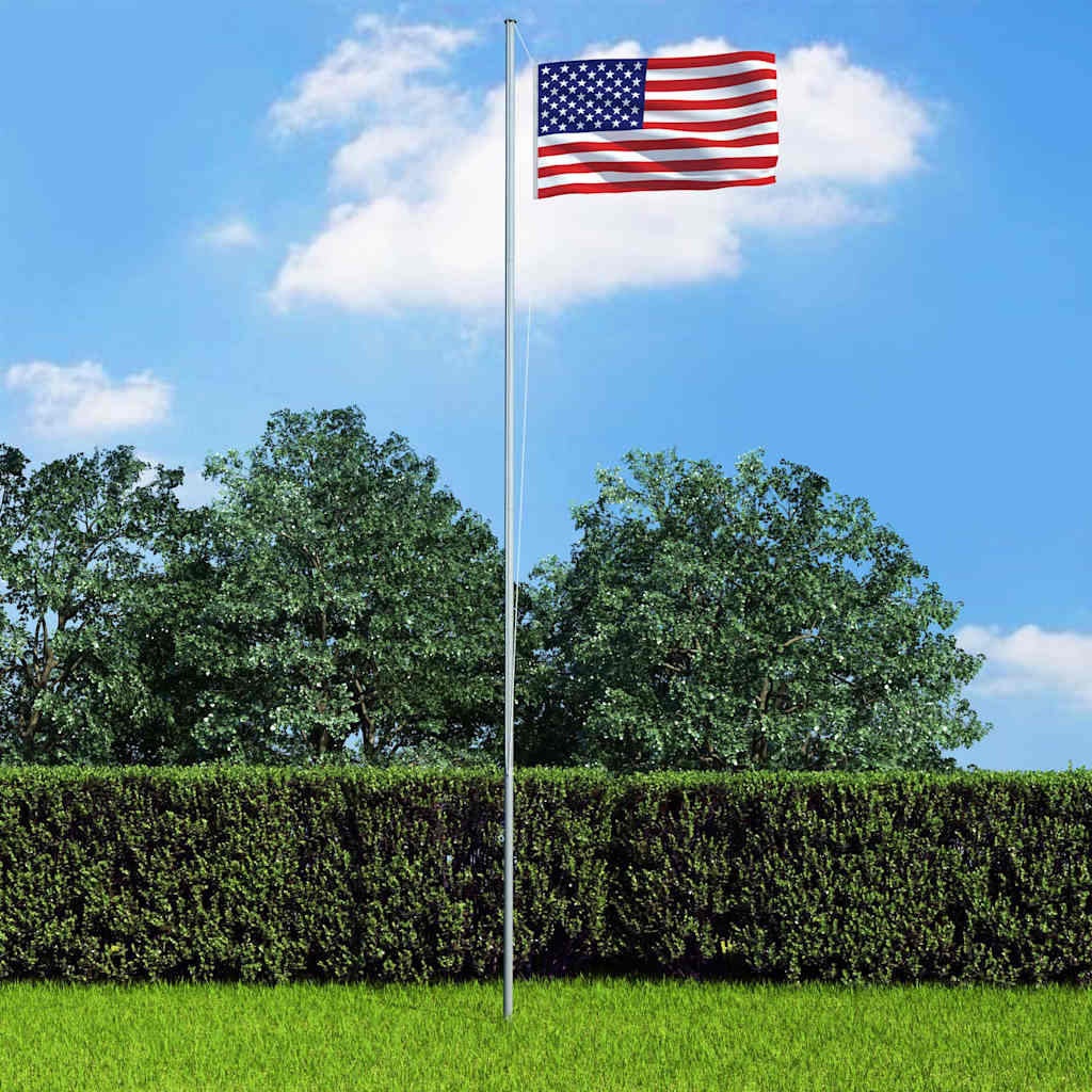 146064 vidaXL US Flag 90x150 cm