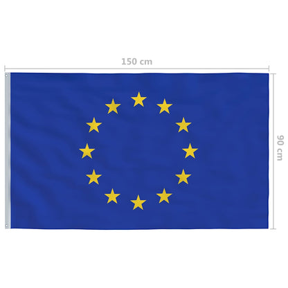 146067 vidaXL Europe Flag 90x150 cm