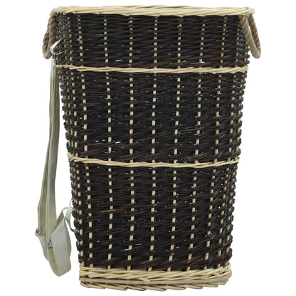 286975 vidaXL Firewood Backpack with Carrying Belts 57x51x69 cm Natural Willow
