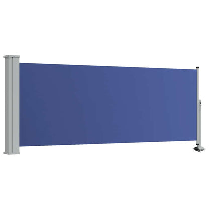 48341 vidaXL Patio Retractable Side Awning 100x300 cm Blue