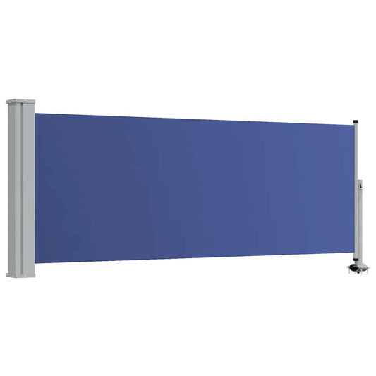 48341 vidaXL Patio Retractable Side Awning 100x300 cm Blue