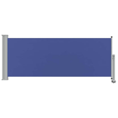 48341 vidaXL Patio Retractable Side Awning 100x300 cm Blue