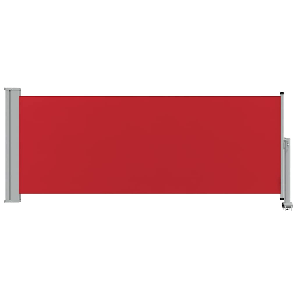 48342 vidaXL Patio Retractable Side Awning 100x300 cm Red