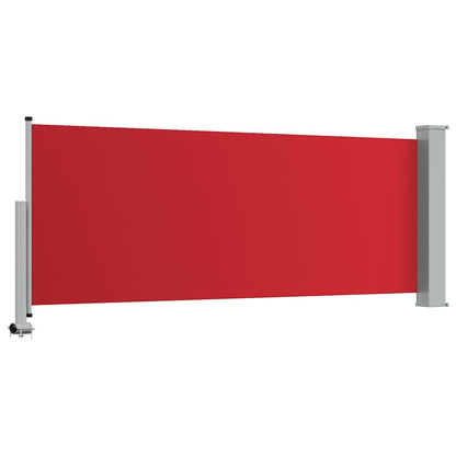 48342 vidaXL Patio Retractable Side Awning 100x300 cm Red