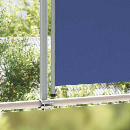 48347 vidaXL Patio Retractable Side Awning 140 x 300 cm Blue