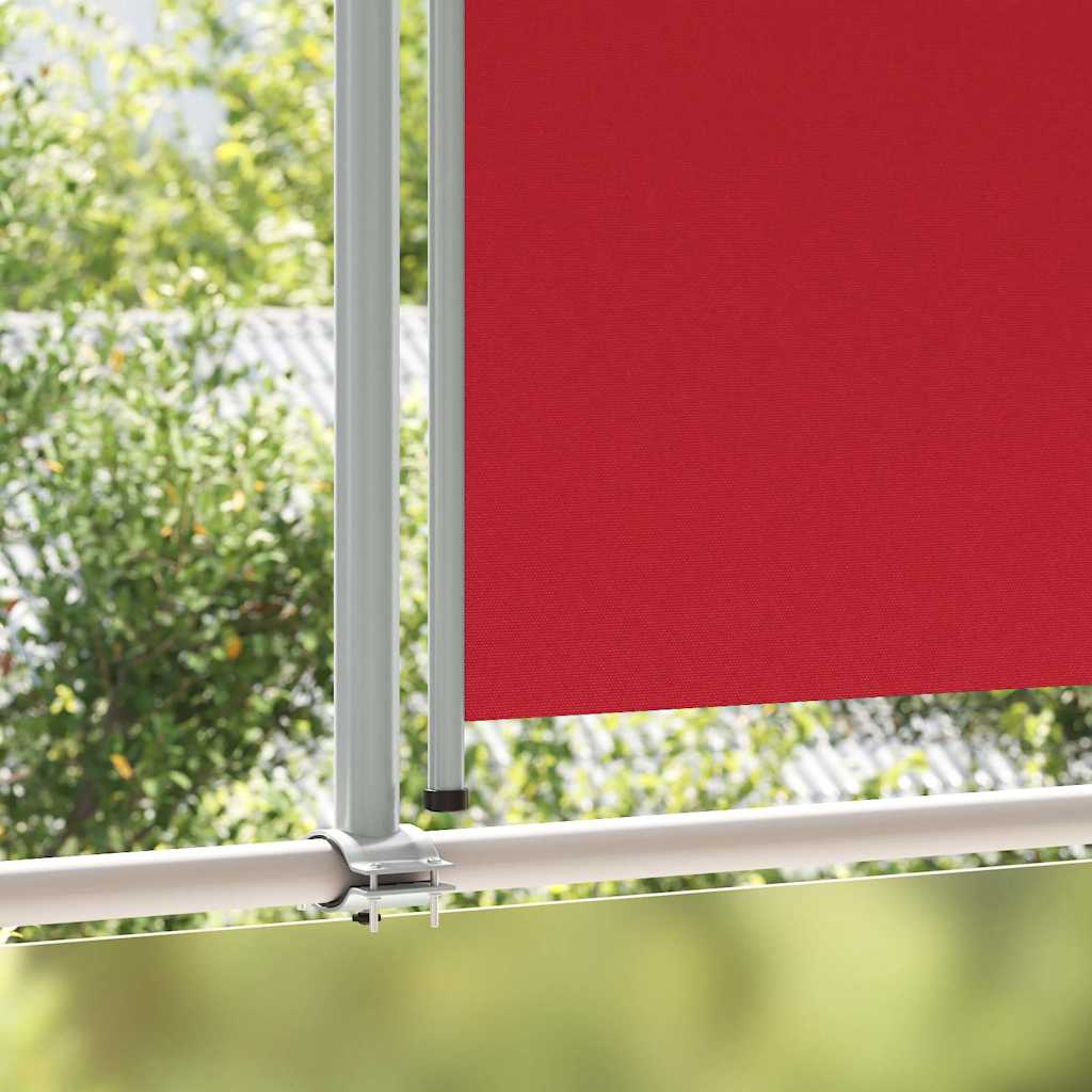 48348 vidaXL Patio Retractable Side Awning 140 x 300 cm Red