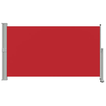 48348 vidaXL Patio Retractable Side Awning 140 x 300 cm Red