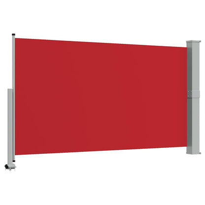 48348 vidaXL Patio Retractable Side Awning 140 x 300 cm Red