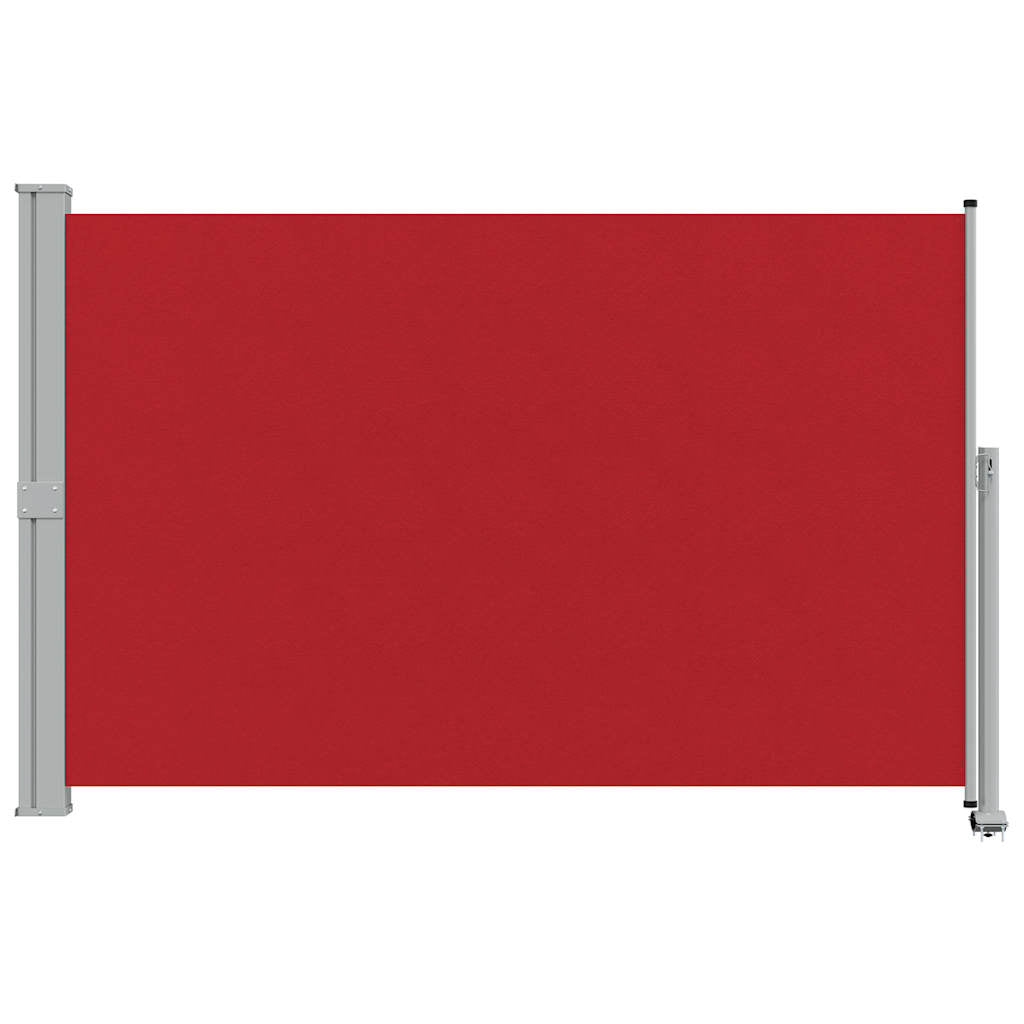 48351 vidaXL Patio Retractable Side Awning 160x300 cm Red