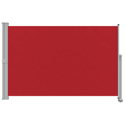48351 vidaXL Patio Retractable Side Awning 160x300 cm Red
