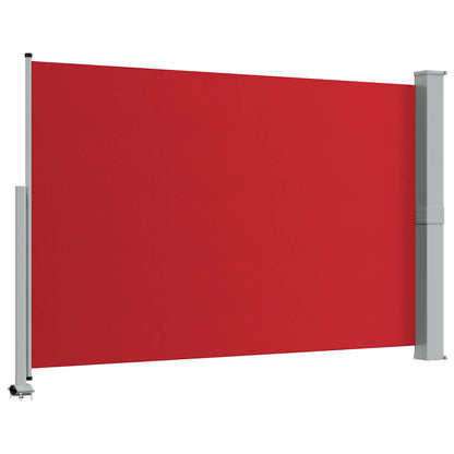 48351 vidaXL Patio Retractable Side Awning 160x300 cm Red