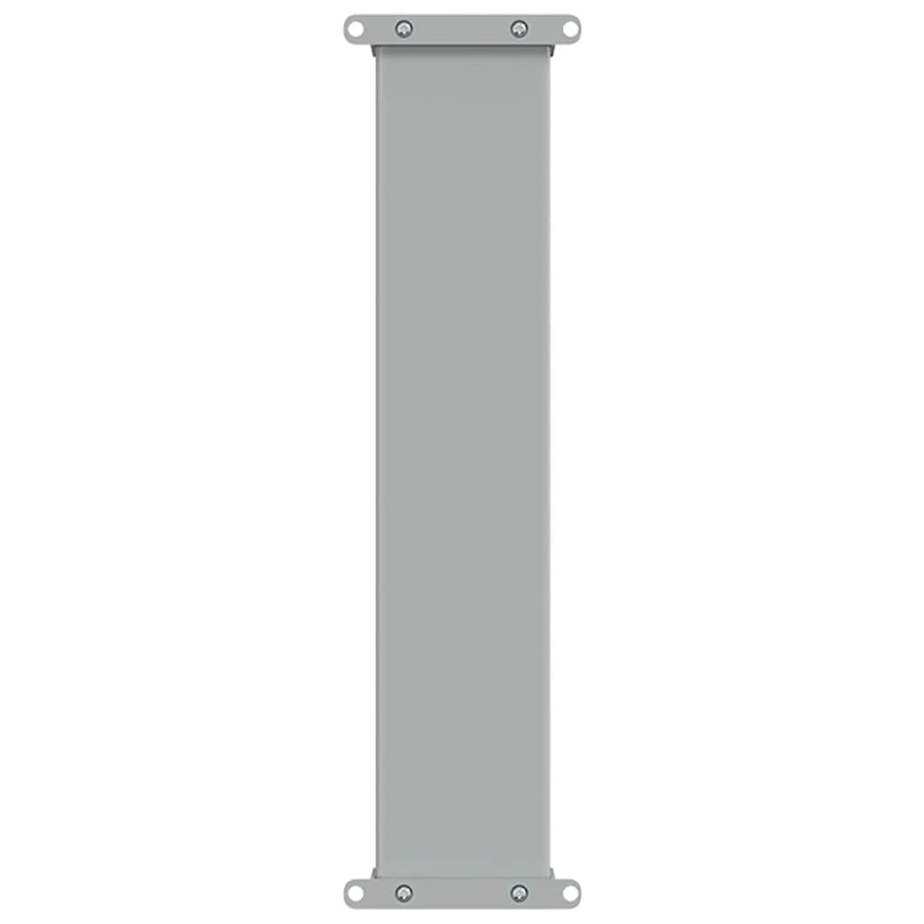 vidaXL Patio Retractable Side Awning 60x300 cm Black