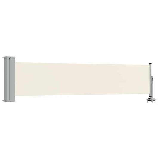 48353 vidaXL Patio Retractable Side Awning 60x300 cm Cream