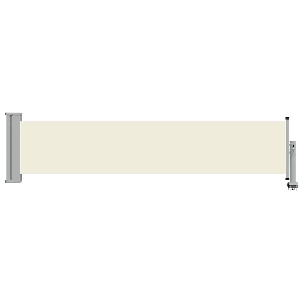 48353 vidaXL Patio Retractable Side Awning 60x300 cm Cream